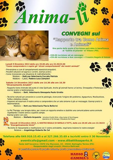 convegno animali pet therapy